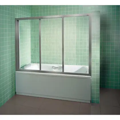 Двері для ванни трьохелементні AVDP3-170 Transparent, (40VV0U02Z1) RAVAK