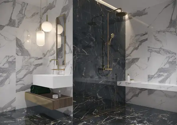 CERRAD Marquina Gold POL Плитка, чорний/золото (5903313316651)
