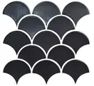 КОТТО КЕРАМІКА Мозаїка SCALES SC 6022 Graphite Black 240x240x9 0,037 м2 Кераміка Лео