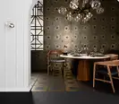 Плитка керамогранітна Art Deco Black Spritz Natural 297,5x297,5x9,9 Aparici (25530)
