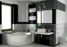 Декор Xero Black 25x75 код 8033 Ceramika Color (5902027004557)