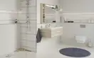 Плитка стінова Living Cream Wave 250x750 Ceramika Color (5902627430152)