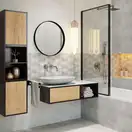 Плитка стінова Polaris Mix Hexagon RECT 250x750 Ceramika Color (5902627432255)
