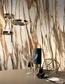 Плитка керамогранітна WA 01 Calacatta Copper LUC SQ 800x160x9 Mirage (AQJ8)