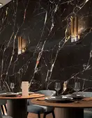 Плитка керамогранітна WA 07 Noir Sant Laurent LUC SQ 1200x2780x6 Mirage (AQN2)