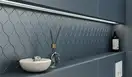 OPOCZNO Плитка стінова Ocean Romance Turquoise SATIN STR 29x89 код 2337 Опочно (TWZR1022417854)
