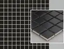 Мозаїка пресована Albir Nero (2,3x2,3) 29,8x29,8 код 8729 Ceramika Paradyz (M-P-298X298-1-ALBI.NE---2)