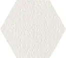 Плитка стінова Noisy Whisper White 17,1x19,8 код 9700 Ceramika Paradyz (SS--198X171-1-NOIS.WH)