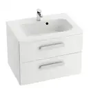 Шафка під умивальник SD 800 CHROME II white-white, RAVAK (X000000922)