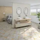 Плитка керамогранітна Hexagono Ligard Gris 230x266x9 Vives (46EQ)