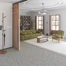 Плитка керамогранітна Seine Seguin-R Grafito RECT 150x150x8 Vives (47DN)