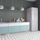 Плитка керамогранітна Pop Tile Sixties-R Marengo RECT 150x150x8 Vives (47DT)