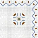 Плитка керамогранітна Seine Sedar-R Azul RECT 200x200x8 Vives (4FAY)