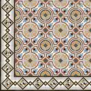 Плитка керамогранітна Pombo-3 Multicolor декор 200x200x8 Vives (4P89)