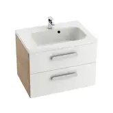 Шафка під умивальник SD 600 CHROME II cappuccino-white, RAVAK (X000000919)