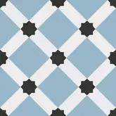 Плитка керамогранітна 1900 Palau Celeste 200x200x8 Vives (11I5)