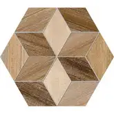 Плитка керамогранітна Hexagono Freret Multicolor 230x266x9 Vives (46ER)