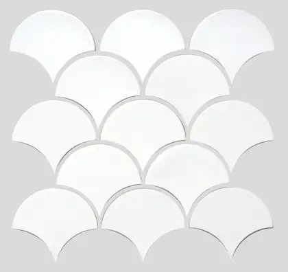КОТТО КЕРАМІКА Мозаїка SCALES SC 6024 White 240x240x9 0,037 м2 Кераміка Лео