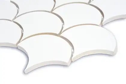КОТТО КЕРАМІКА Мозаїка SCALES SC 6024 White 240x240x9 0,037 м2 Кераміка Лео