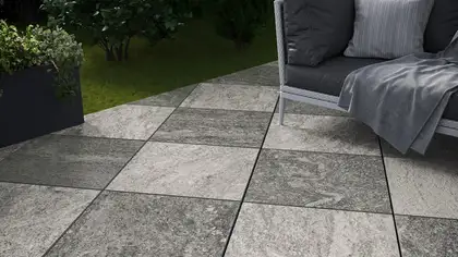 Плитка керамогранітна Arragos Dark Grey 2.0 RECT 597x597x20 Cerrad (5900423052394)