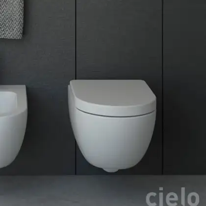 Унітаз підвісний Enjoy з кришкою Enjoy soft close (EJVSKCPVEJTF), CIELO (EJVSK+CPVEJTF)