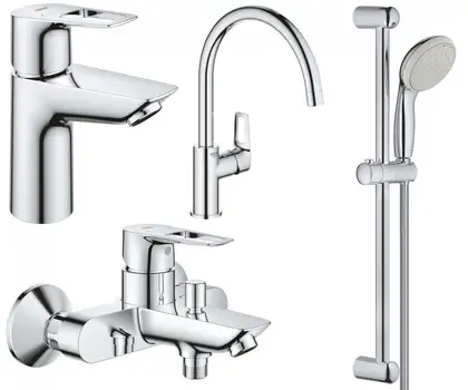 Набір змішувачів 4 в 1 BauLoop New (UA123225K0), Grohe