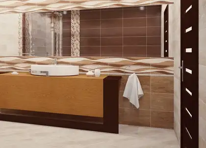 Плитка стінова Izmir Brown RECT 300x600x8,5 Konskie (5903943502080)