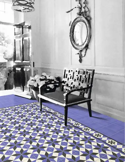 Плитка керамогранітна Victorian Esquina Geo 200x200x9 Mainzu (PT01204)
