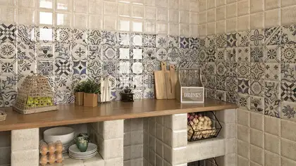 Плитка стінова Decor Tavira 150x150x8 Mainzu (PT02497)
