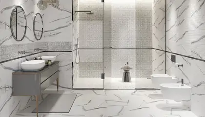 OPOCZNO Плитка підлогова Blumarine White SATIN 42x42 код 9975 Опочно (TGGZ1047344990) OPOCZNO Плитка підлогова Blumarine White SATIN 42x42 код 9975 Опочно (TGGZ1047344990)