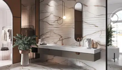 OPOCZNO Плитка стінова Cosima White SATIN 39,8x119,8 код 1505 Опочно (TWZR1022817893) OPOCZNO Плитка стінова Cosima White SATIN 39,8x119,8 код 1505 Опочно (TWZR1022817893)