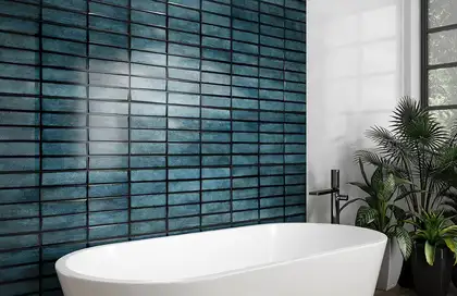 OPOCZNO Плитка стінова Fransua Dark Mint GLOSSY STR 29,7x60 код 1886 Опочно (TWZZ1113293560)