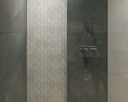 Мозаїка різана Smoothstone Bianco SATYNA 22,3x29,8 код 9033 Ceramika Paradyz (MWC-223X298-1-SMST.BI)