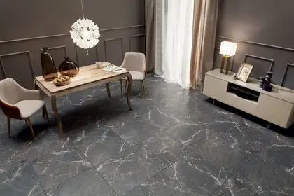 PARADYZ Плитка керамогранітна Terini Graphite RECT 598x598x11 Tubadzin (PP-02-575-0598-0598-1-004)