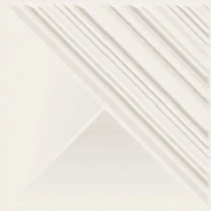 Плитка стінова Feelings Bianco STR Блиск 19,8x19,8 код 5833 Ceramika Paradyz (SS--198X198-1-FEES.BI)