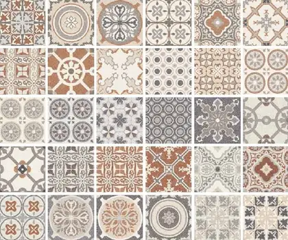 Плитка керамогранітна CSANEPWL60 Newdeco Patchwork LEV POL 600x600x10 Sant'agostino