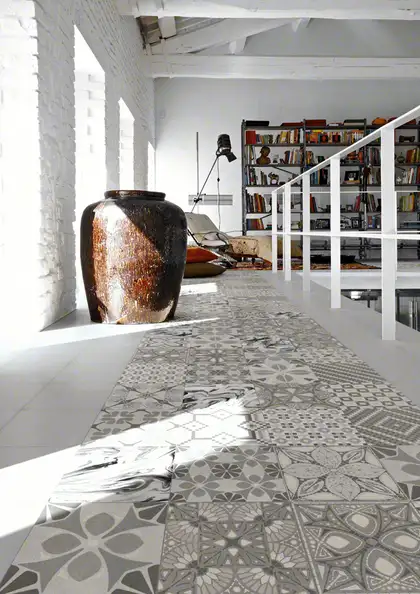 Плитка керамогранітна 1900 Gris 200x200x8 Vives (11I3)