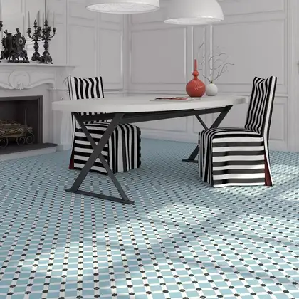 Плитка керамогранітна 1900 Palau Celeste 200x200x8 Vives (11I5)