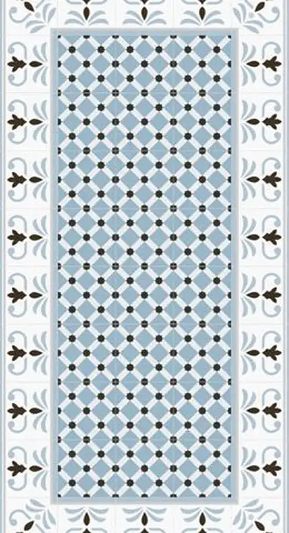 Плитка керамогранітна 1900 Palau Celeste 200x200x8 Vives (11I5)