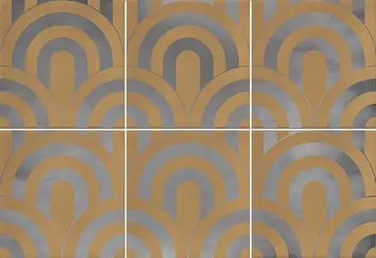 Декор Hanami Takada Caramelo Plata 230x335x9,1 Vives (35TH)