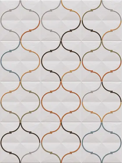 Плитка керамогранітна Oromo Multicolor 200x200x7,6 Vives (3GD5)
