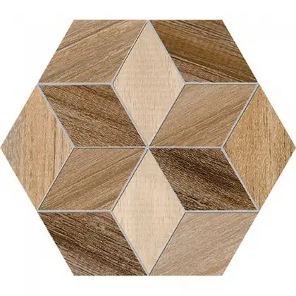 Плитка керамогранітна Hexagono Freret Multicolor 230x266x9 Vives (46ER)