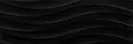 Плитка стінова CCR36-1 Onda Black RECT 250x750x9 Ceramika Color (5903943501205)