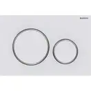 Geberit Sigma 20 Клавіша змиву, білий мат/хром (115.882.JT.1)