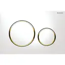 Geberit Sigma 20 Клавіша змиву, білий/позолота (115.882.KK.1)