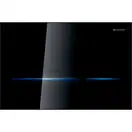Смывная клавиша Sigma 80, электроника, черное стекло (для смывных бачков скрытого монтажа Geberit Sigma 12 см) (116.090.SG.1)