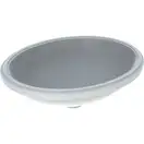 Geberit VARIFORM умывальник встраиваемый под столешницу, овальный, 50*40см, без отверстия, без перелива (500.755.01.2)