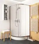 Душова кабіна напівкругла REKORD 80 (PKPG80222003) KOLO