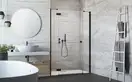 Душові двері Essenza New Black DWJS 110 праві, RADAWAY (385030-54-01R)