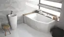 Ванна асиметрична ліва SITERA 160x95 L, RADAWAY (WA1-32-160x095L)